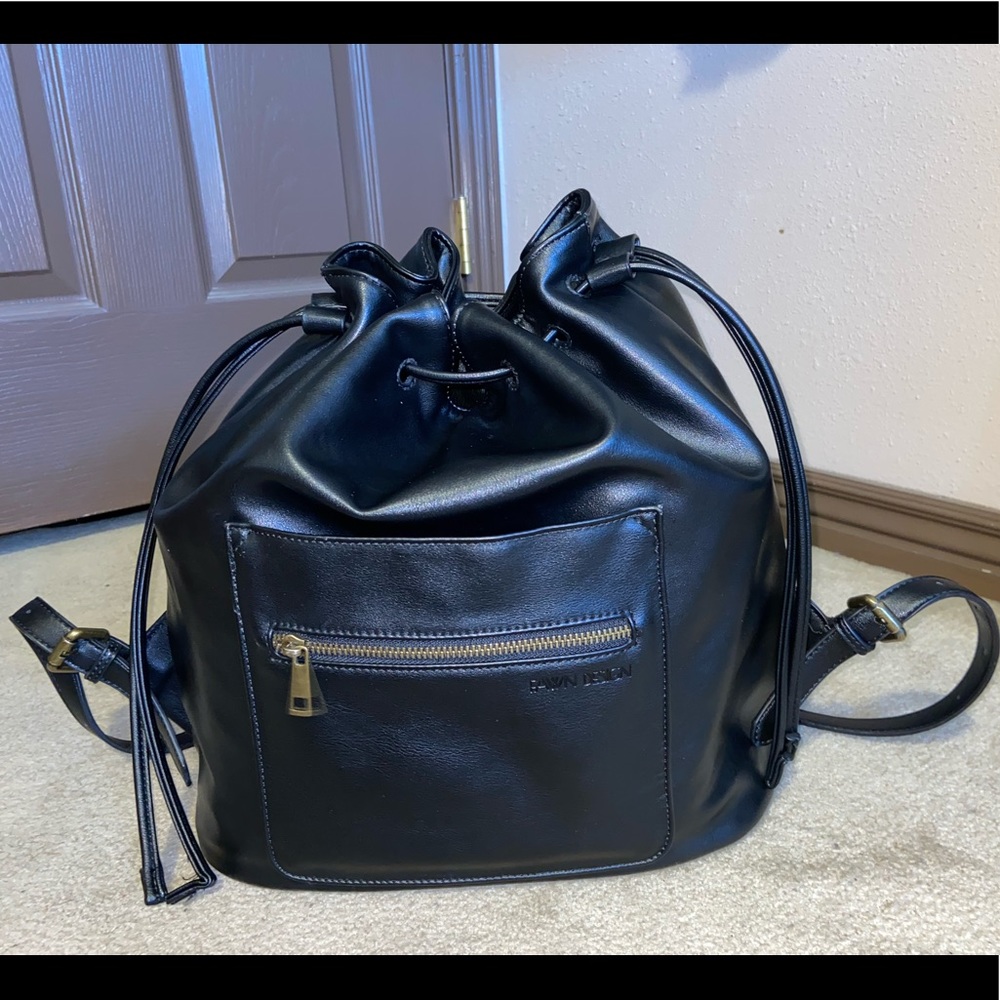 Fawn Design Drawstring Bag